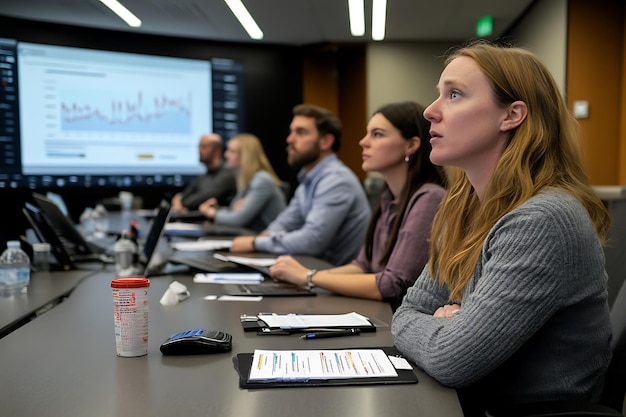 Church interior with organized financial records